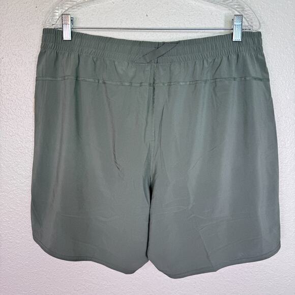 REI Active Pursuits Shorts Mens Large Athletic Unlined UPF 50 Green 7" NEW L - Picture 2 of 10